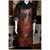 kozena zastera dellinger soft leather bbq brown vintage look