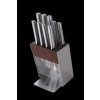 10-dílná sada kuchyňských nožů nerez se stojanem iPureHome