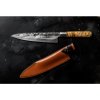 vyrp13 29289Kucharsky nuz VG10 20 5 cm s kozenym pouzdrem FORGED 7