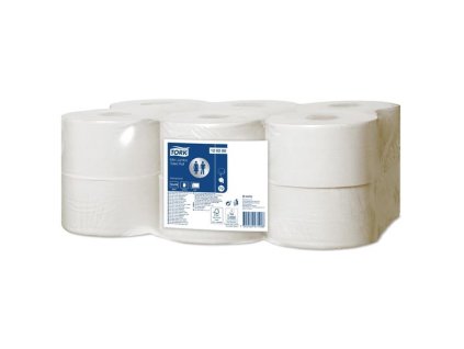 1388 toaletni papir jumbo tork t2 2vrstvy bily 188 mm 12 roli