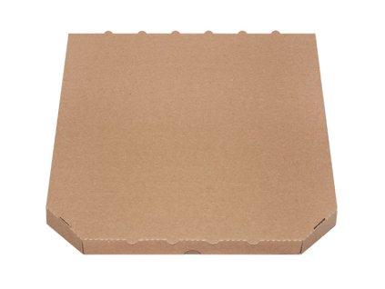Pizza krabice hnědá 32 - 45 cm - 100/150 ks (Velikost 40 cm - 100 ks)