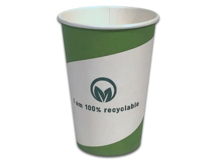 Papírový kelímek GO TO GREEN, bez plastů 120 - 530 ml - 1000 ks