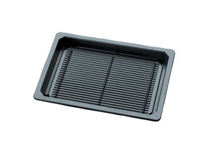 Miska na sushi rPET - 185x129x20 mm, 456 ks