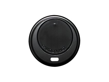 Plastové víčko černé Ø 63 mm - 90 mm - 100 ks