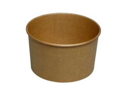 Miska papírová na polévku, Kraft, 450 ml, 110 mm - 100 ks