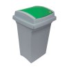 Opadkový koš na tříděný odpad - 50 l (Barva černá)