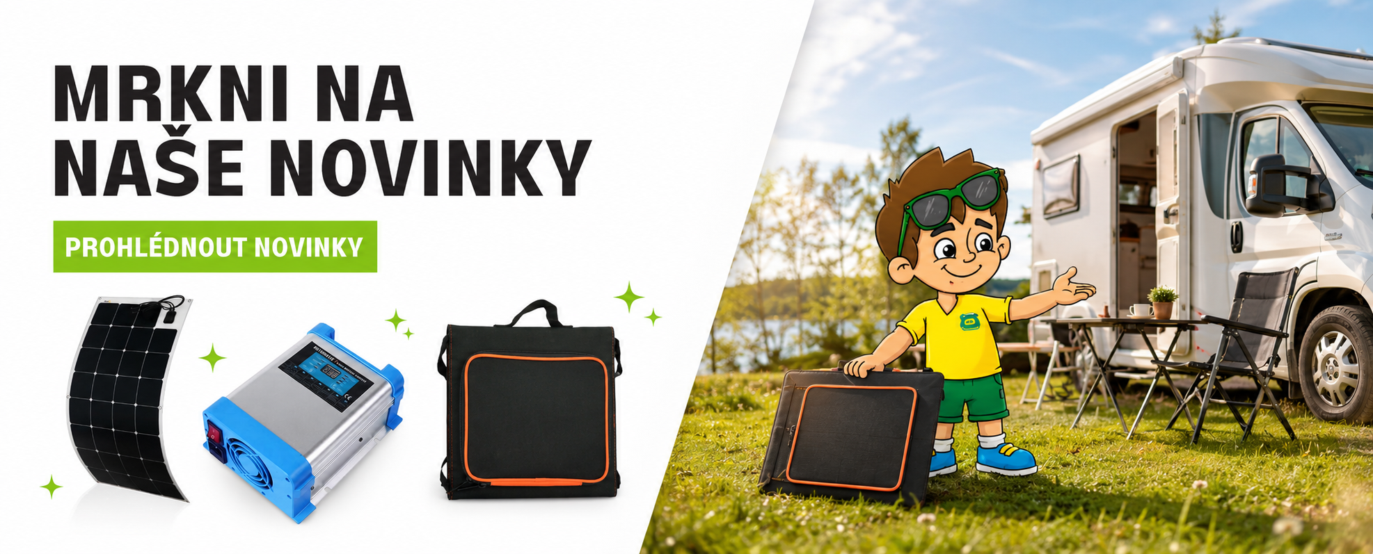 Rekáček ukazuje novinky