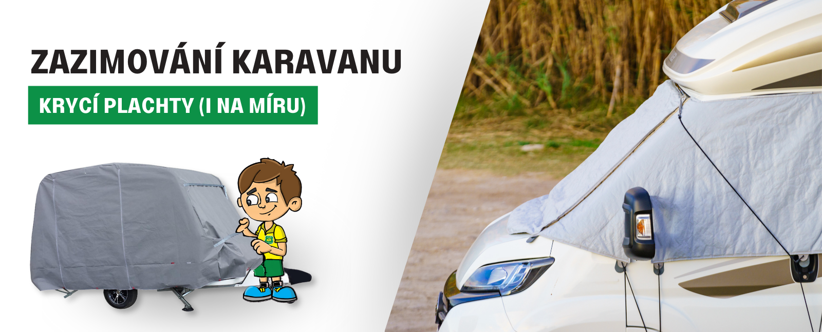 Plachty na karavany