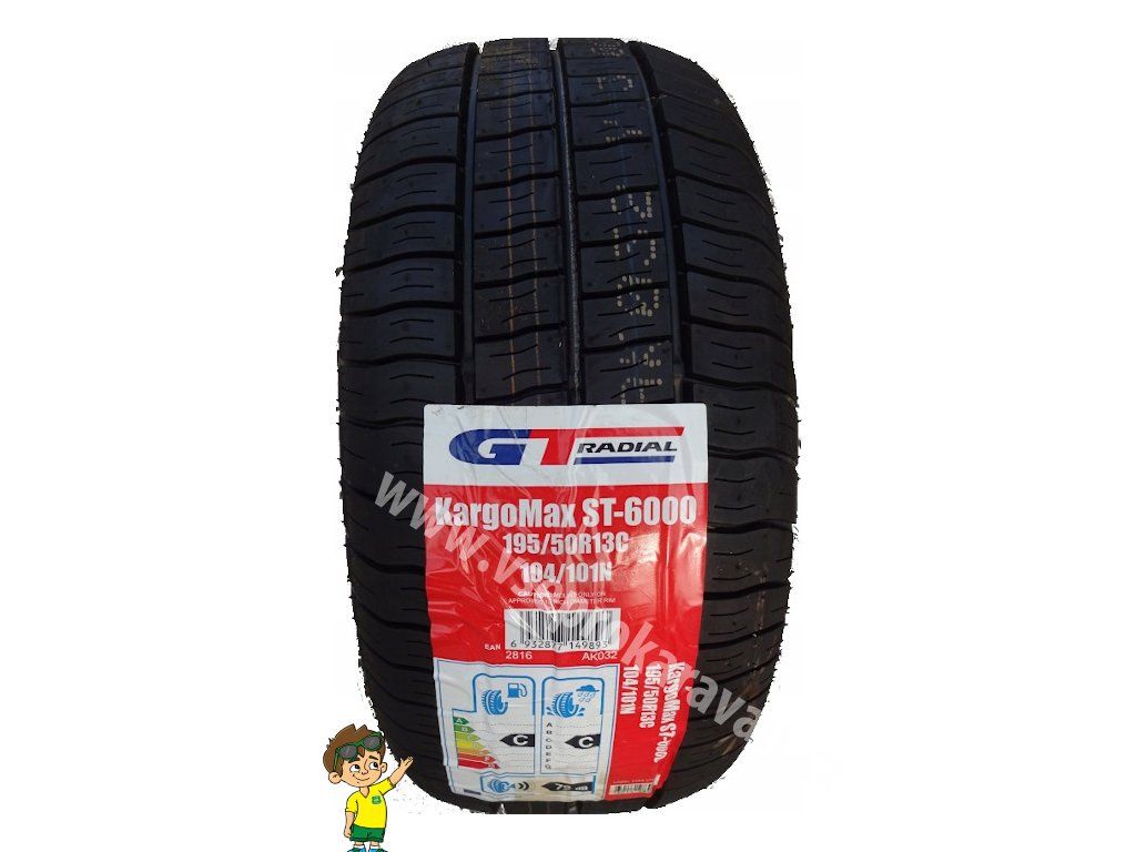 Gt Radial Letni 185 X 80 R14 C Reka Karavany