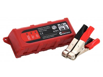 Nabíječka mikroprocesor 1Amp 6/12V PB/GEL max. 120Ah , www.vseprokaravan.cz