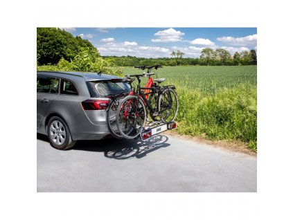 Nosič kol na tažné zařízení Eufab Jake pro 2 jízdní kola www.vseprokaravan.cz