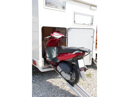 Výsuvná  zadní kolejnice do obytného vozidla-vnitřní garáž, SmartRail www.vseprokaravan.cz