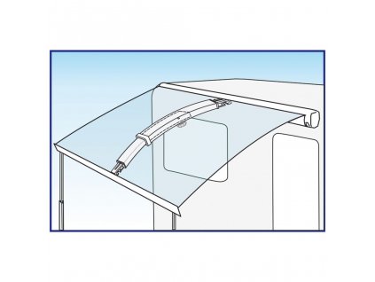 Prohnutý rafter Pro pro markýzy Fiamma F45, F65, F80 www.vseprokaravan.cz