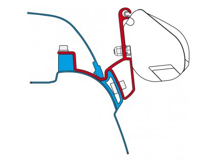 Adapter VW T5 / T6 California , www.vseprokaravan.cz