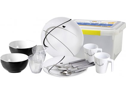 Jídelní sada Serenade, pro 2 osoby, Brunner, www.vseprokaravan.cz