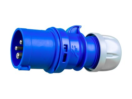 Samotná vidlice, koncovka CCE samec 3kolík, 16A, EL0237 , www.vseprokaravan.cz