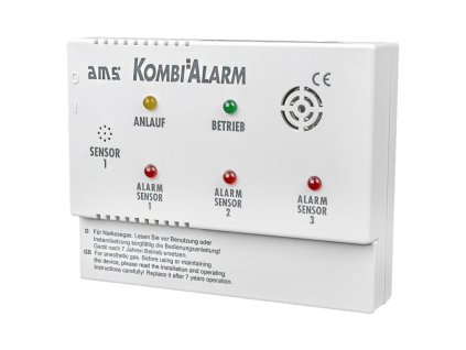 Plynový alarm AMS Kombi Alarm www.vseprokaravan.cz