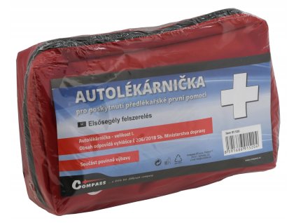 Lékárnička I. textilní brašna 206/2018 sb., www.vseprokaravan.cz