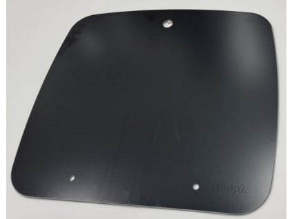 Krycí sklo na sporák 42,3 x 39,5 cm, černé, HOBBY, www.vseprokaravan.cz