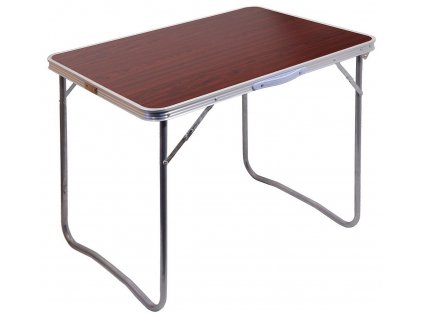 Kempingový skládací stůl BALATON hnědý www.vseprokaravan.cz