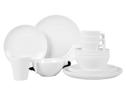 Jídelní sada Seramika Vanilla www.vseprokaravan.cz