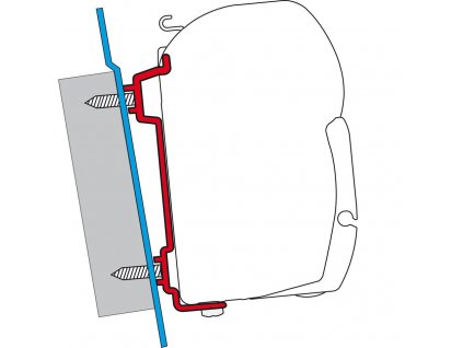 Adaptér Ford Transit pro F45 L, F45 S, ZIP , www.vseprokaravan.cz