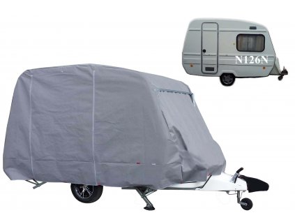 Krycí plachta na obytný přívěs Niewiadow N126N - velký , www.vseprokaravan.cz
