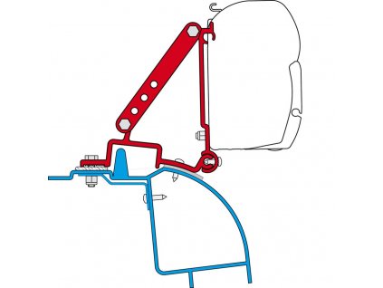 Adaptér Renault Master H2 pro F45 L, F45 S, ZIP , www.vseprokaravan.cz