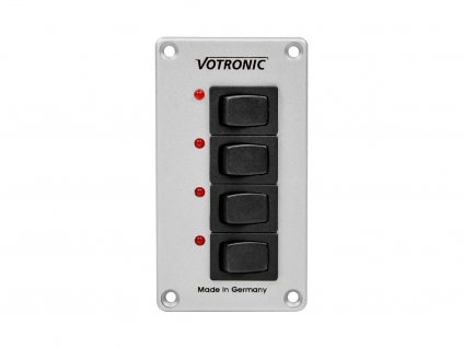 Spínací panel Votronic Swtich Panel 4 S 12 / 24V www.vseprokaravan.cz