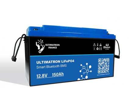 ULTIMATRON Lithiová baterie LiFePO4 Smart BMS 12,8V / 150Ah +L www.vseprokaravan.cz