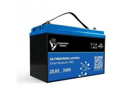 ULTIMATRON Lithiová baterie LiFePO4 Smart BMS 24V / 54Ah +L  www.vseprokaravan.cz