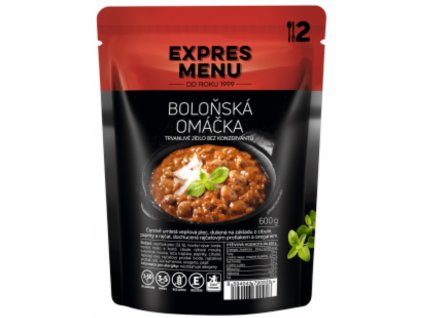 Boloňská omáčka (2 porce 600g)   www.vseprokaravan.cz