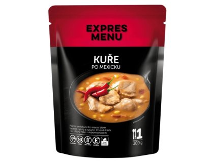 Kuře po mexicku (1 porce 300g), www.vseprokaravan.cz