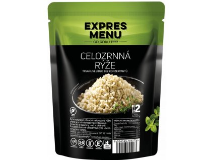 Celozrnná rýže (400g) www.vseprokaravan.cz