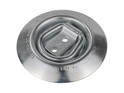 Úchyt na podlahu UP-03A vystouplý - kulatý, www.vseprokaravan.cz