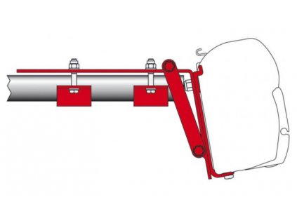 Univerzální střešní sada adaptérů pro F45, F45 L, ZIP www,vseprokaravan.cz
