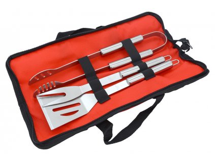Sada grilovacího nářadí, 3 ks textil bag, www.vseprokaravan.cz