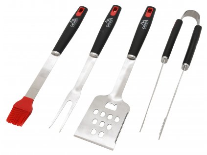 Grilovací nářadí INFERNO sada 4ks, www.vseprokaravan.cz