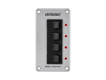 Spínací panel Votronic 4 S 12 / 24 V, www.vseprokaravan.cz