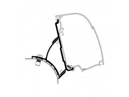 Adaptér VW T5 / T6 Minivan, www.vseprokaravan.cz