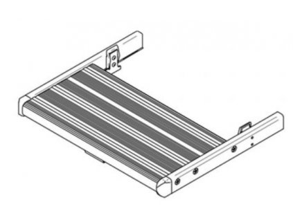 Nášlapná deska kompletn í Thule Slide-Out Step manuál www.vseprokaravan.cz