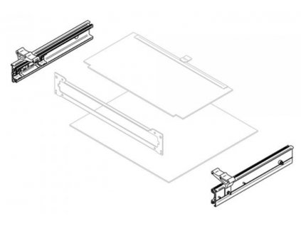 Montážní rám pro Thule Slide-Out V19 Crafter 550 www.vseprokaravan.cz