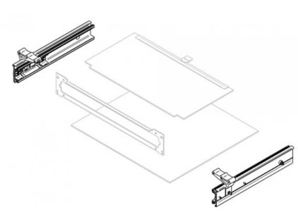 Montážní rám pro Thule Slide-Out V19 Crafter 700 www.vseprokaravan.cz