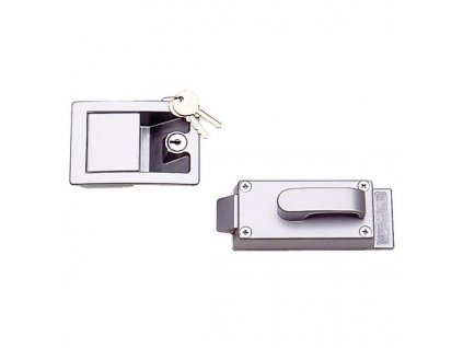 Kovový zámek dveří, HABA, www.vseprokaravan.cz