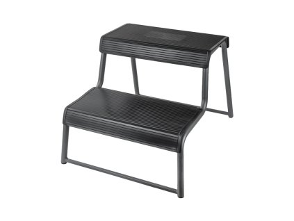 Dvoustupňový schůdek před karavan www.vseprokaravan.cz