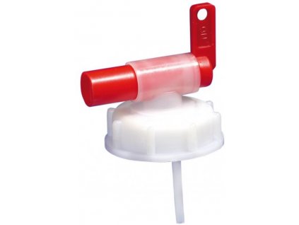 Uzávěr s ventilem a větracím otvorem DIN 61 www.vseprokaravan.cz