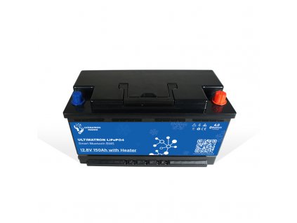 Ultimatron lithiová baterie LifePO4 Smart 12.8V / 150 Ah, www.vseprokaravan.cz