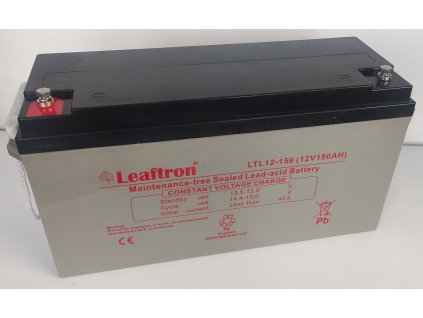 AGM baterie Leaftron LTL12-150, 150Ah 12V www.vseprokaravan.cz
