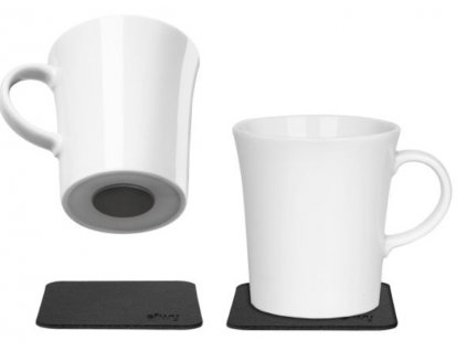 Silwy magnetická sada porcelánových hrnků 270 ml + podložky www.vseprokaravan.cz