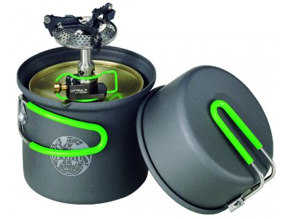 Plynový vařič Crux se sadou nádobí, Optimus of Sweden, www.vseprokaravan.cz